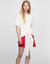 Load image into Gallery viewer, Weave Shirt in White/Red