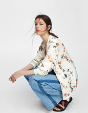 Load image into Gallery viewer, Floral print bomber jacket
