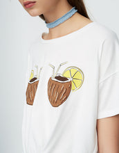 Load image into Gallery viewer, Coconut Doubled T-Shirt
