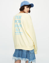 Load image into Gallery viewer, Sweatshirt with slogan on back
